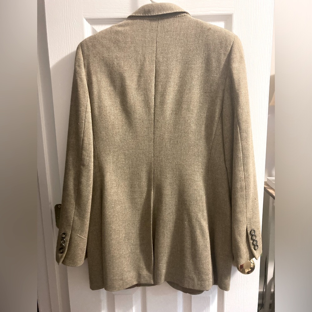 Horse Country Larrabee green/tan tweed